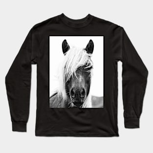 Wild Horses, Horse print, Horse art, Wall art, Wall decor, Trendy print, Animal print, Interior Long Sleeve T-Shirt